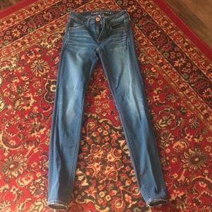 American eagle super stretch jeans size 2